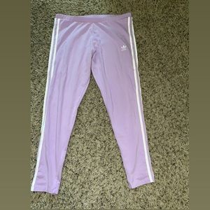 Purple Adidas Leggings